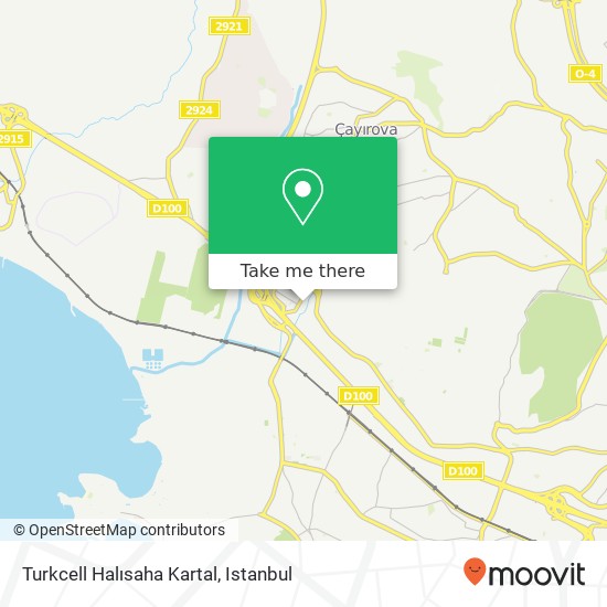 Turkcell Halısaha Kartal map