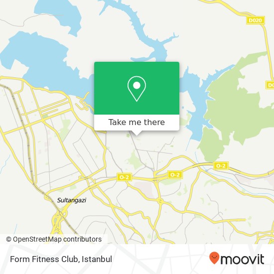 Form Fitness Club map