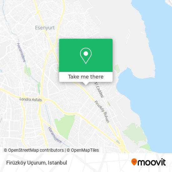 Firüzköy Uçurum map