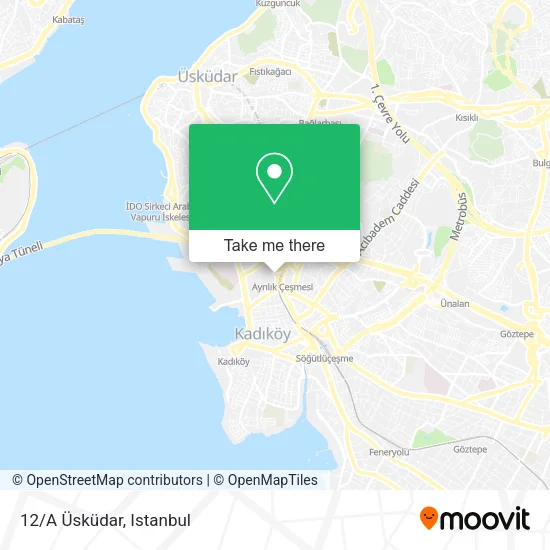 12/A Üsküdar map