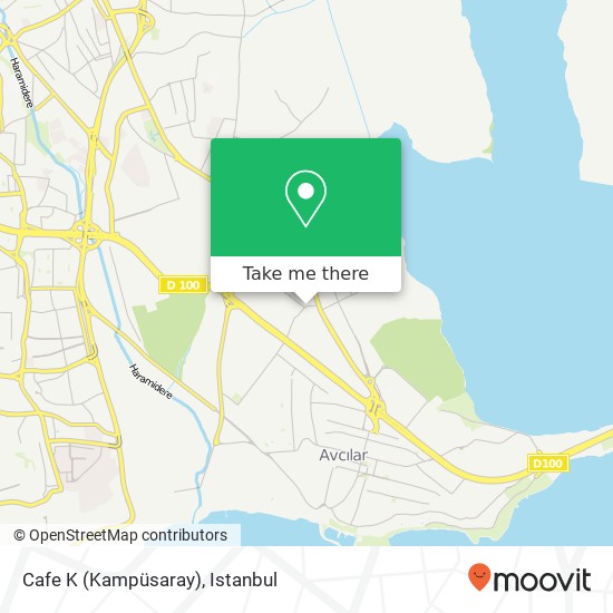 Cafe K (Kampüsaray) map