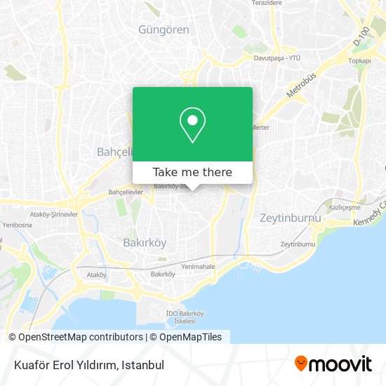 Kuaför Erol Yıldırım map
