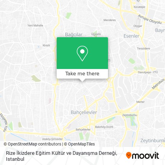 Rize İkizdere Eğitim Kültür ve Dayanışma Derneği map