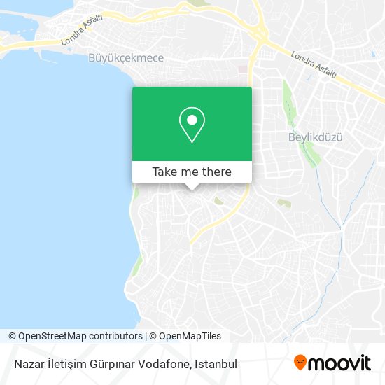 Nazar İletişim Gürpınar Vodafone map