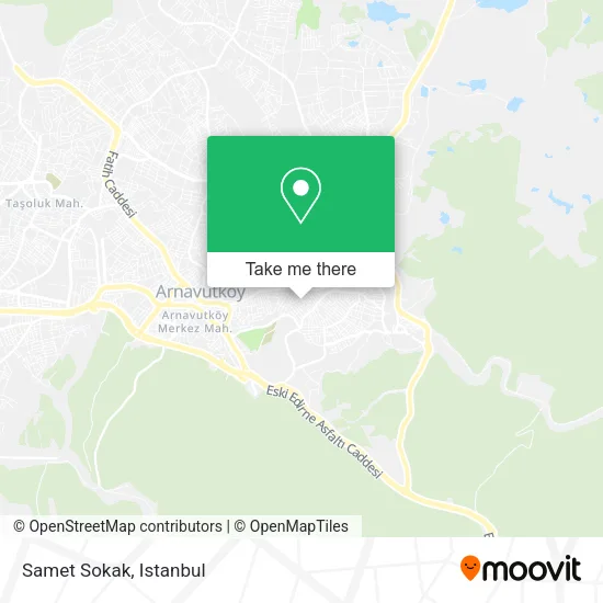 Samet Sokak map