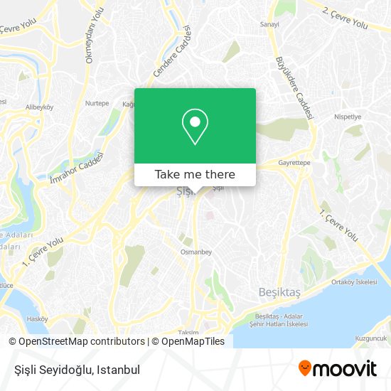 Şişli Seyidoğlu map