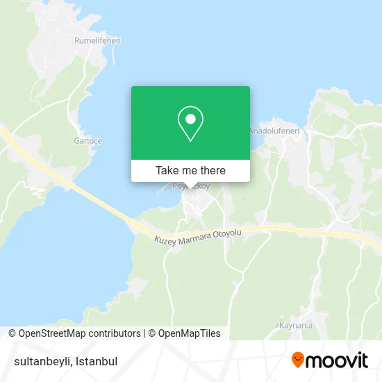 sultanbeyli map