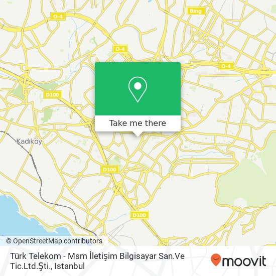 Türk Telekom - Msm İletişim Bilgisayar San.Ve Tic.Ltd.Şti. map