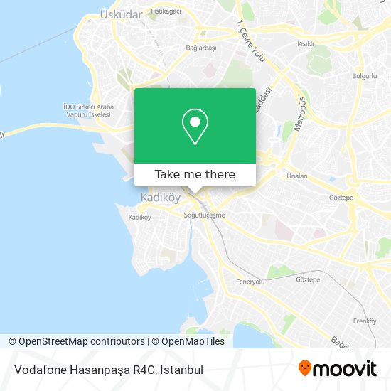 Vodafone Hasanpaşa R4C map