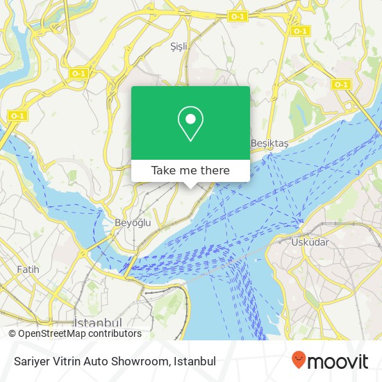 Sariyer Vitrin Auto Showroom map