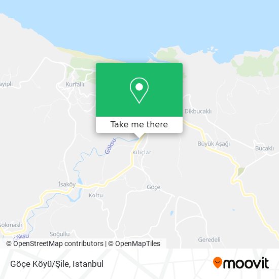 Göçe Köyü/Şile map
