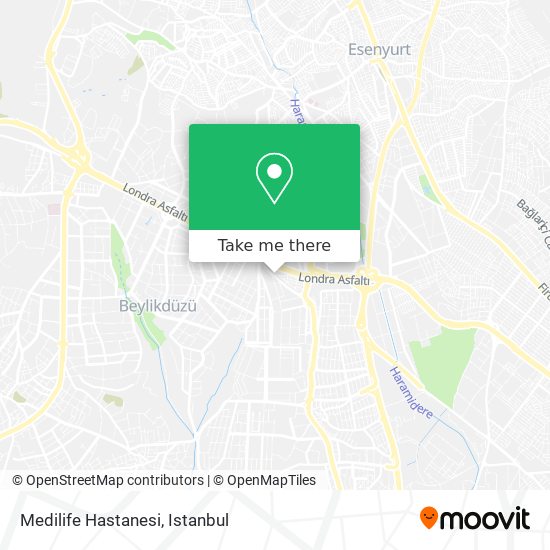 Medilife Hastanesi map