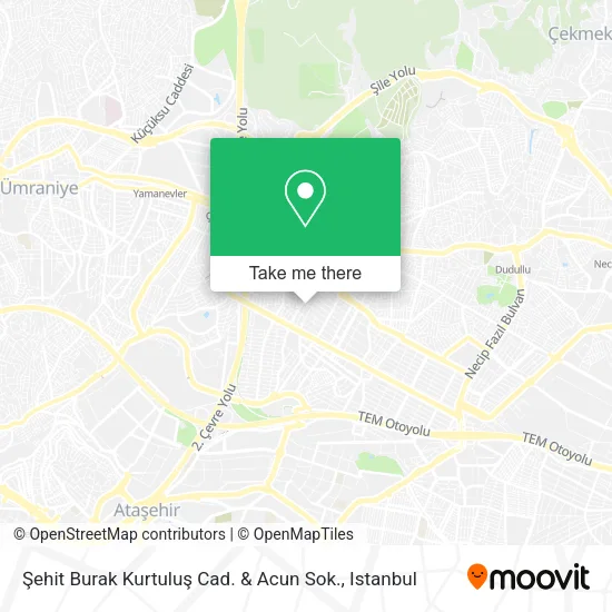 Şehit Burak Kurtuluş Cad. & Acun Sok. map