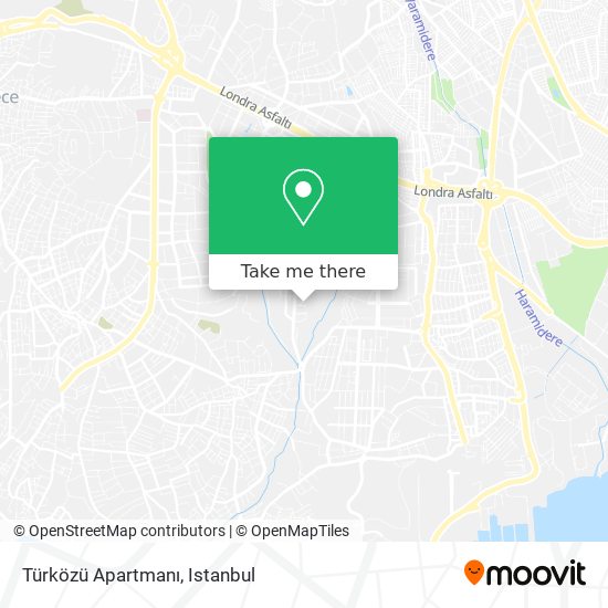 Türközü Apartmanı map
