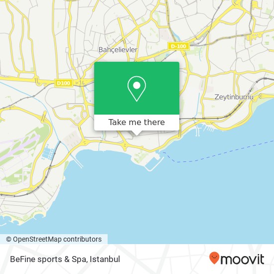 BeFine sports & Spa map