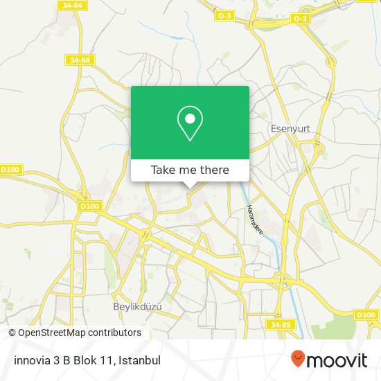 innovia 3 B Blok 11 map