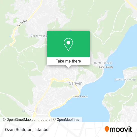 Ozan Restoran map