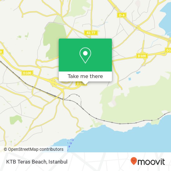 KTB Teras Beach map