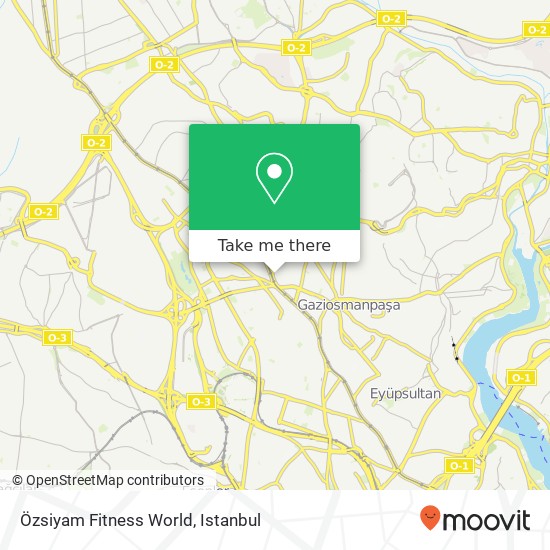 Özsiyam Fitness World map