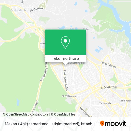 Mekan-ı Aşk(semerkand iletişim merkezi) map