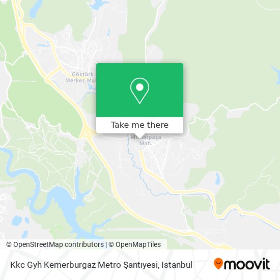 Kkc Gyh Kemerburgaz Metro Şantıyesi map