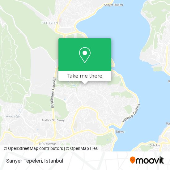 Sarıyer Tepeleri map