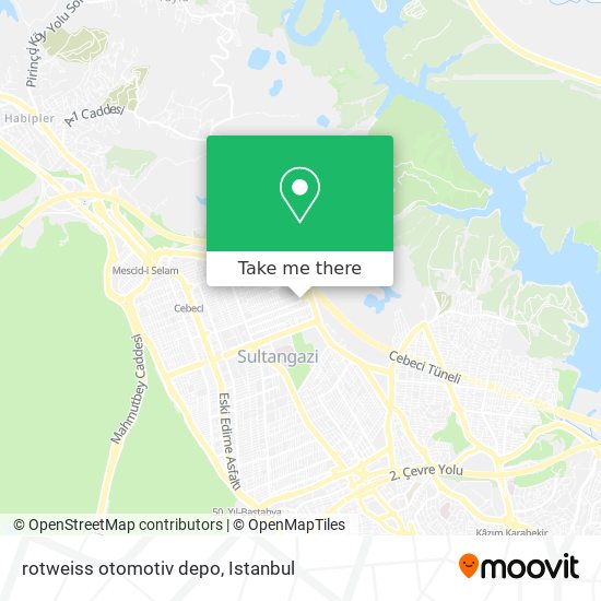 rotweiss otomotiv depo map