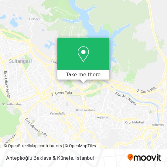 Anteplioğlu Baklava & Künefe map