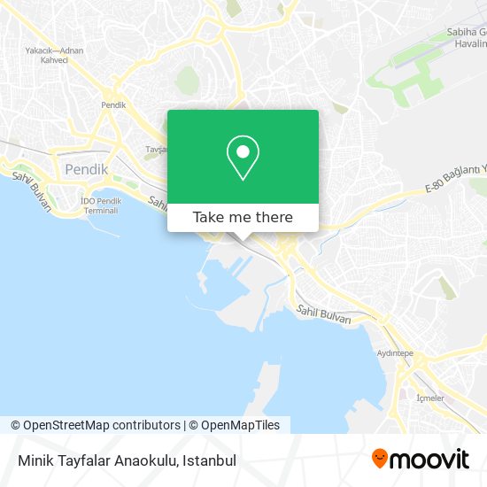 Minik Tayfalar Anaokulu map