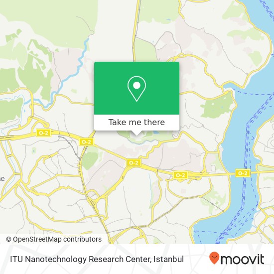 ITU Nanotechnology Research Center map