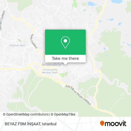 BEYAZ FSM İNŞAAT map