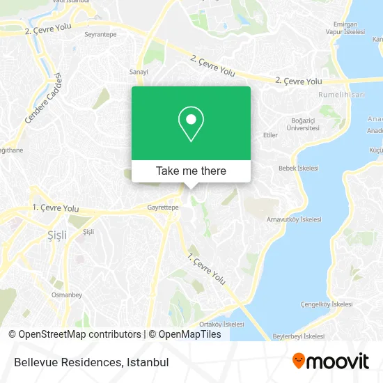 Bellevue Residences map