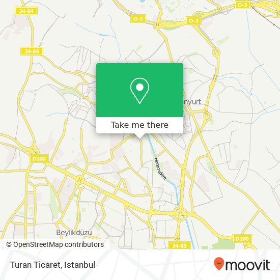 Turan Ticaret map