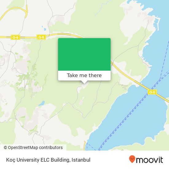 Koç University ELC Building map