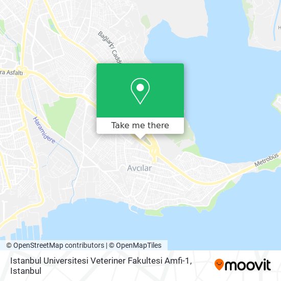 Istanbul Universitesi Veteriner Fakultesi Amfi-1 map