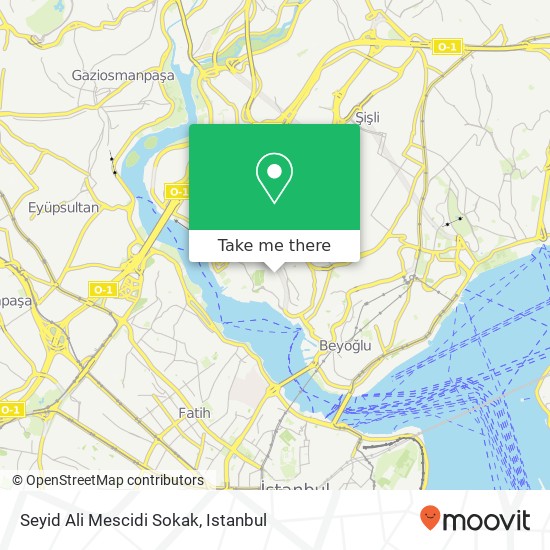 Seyid Ali Mescidi Sokak map
