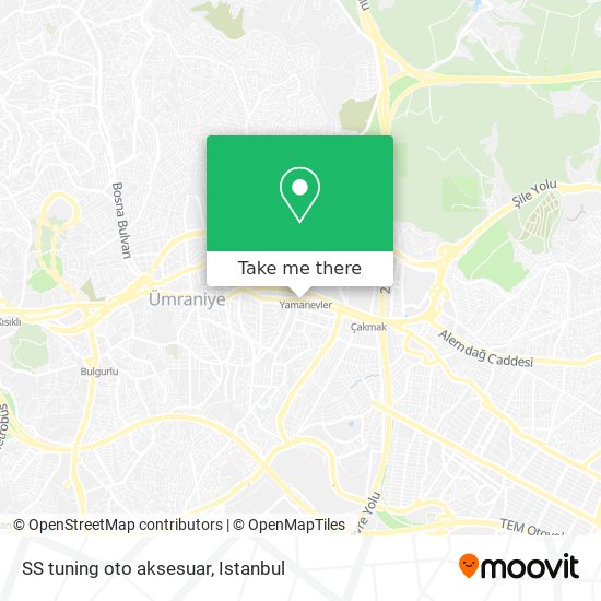 SS tuning oto aksesuar map
