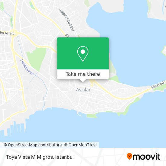 Toya Vista M Migros map