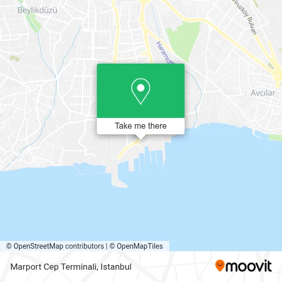 Marport Cep Terminali map