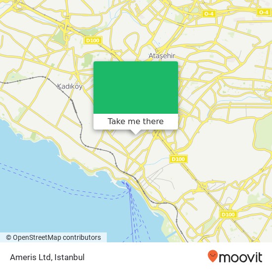 Ameris Ltd map