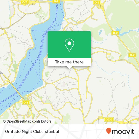 Omfado Night Club map