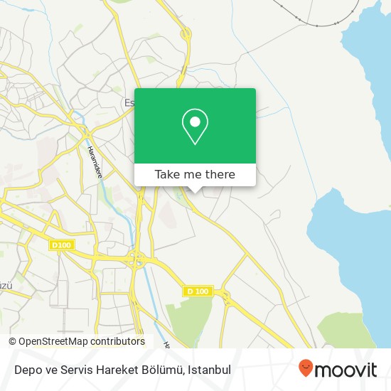 Depo ve Servis Hareket Bölümü map