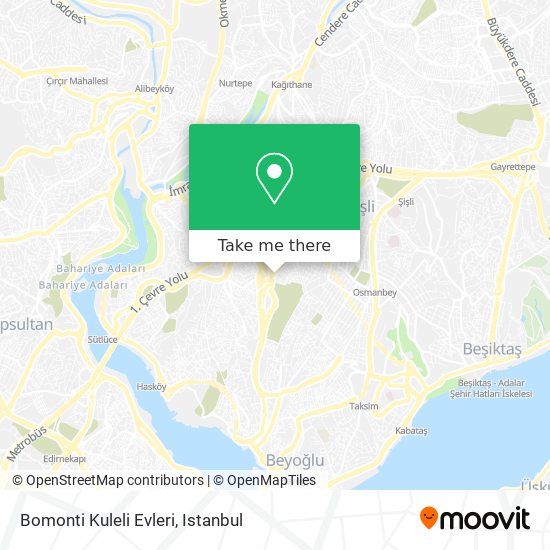 Bomonti Kuleli Evleri map