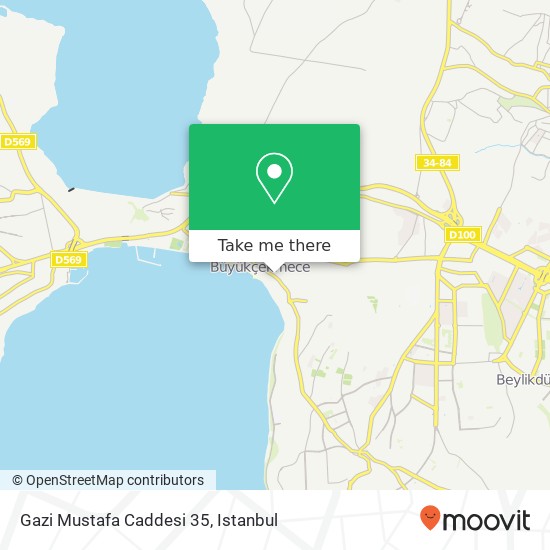 Gazi Mustafa Caddesi 35 map