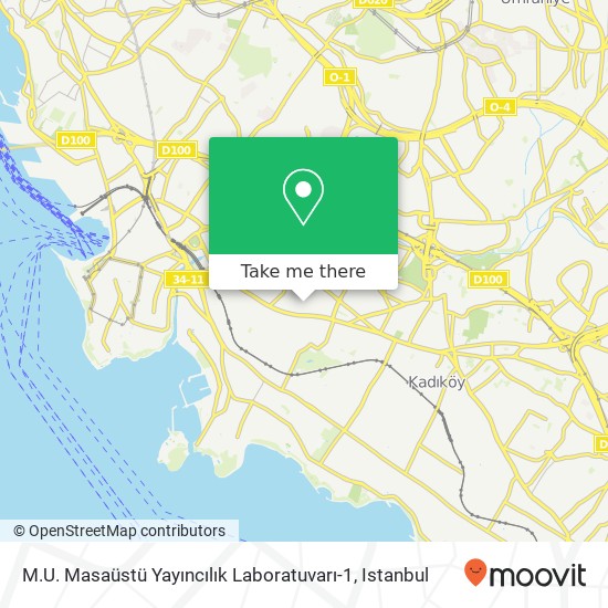 M.U. Masaüstü Yayıncılık Laboratuvarı-1 map