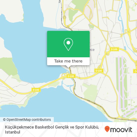 Küçükçekmece Basketbol Gençlik ve Spor Kulübü map