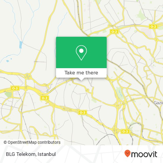 BLG Telekom map