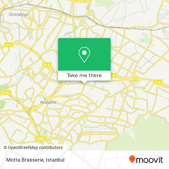 Motta Brasserie map