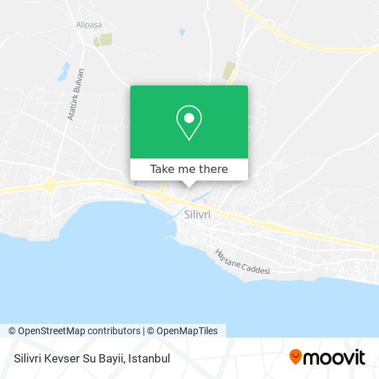 Silivri Kevser Su Bayii map
