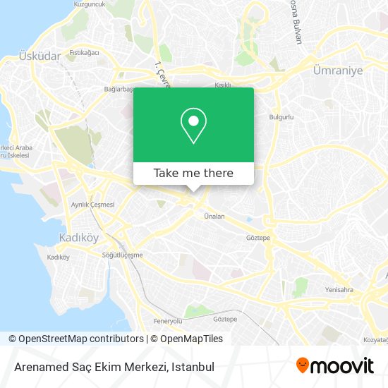 Arenamed Saç Ekim Merkezi map